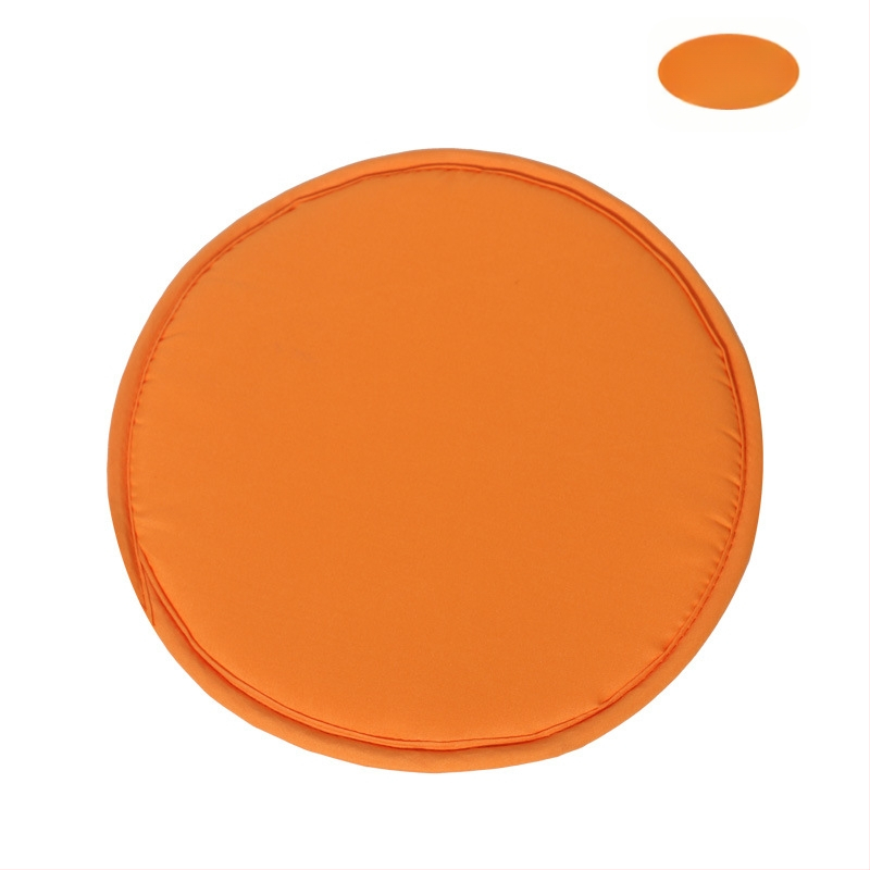 Majapidamises kasutatav lihtne kommivärvi ümmargune 30 cm padi paksendatud käsnaga ümmargune taburetipadi puhtast värvist kangast toolipadja täpphulgimüük