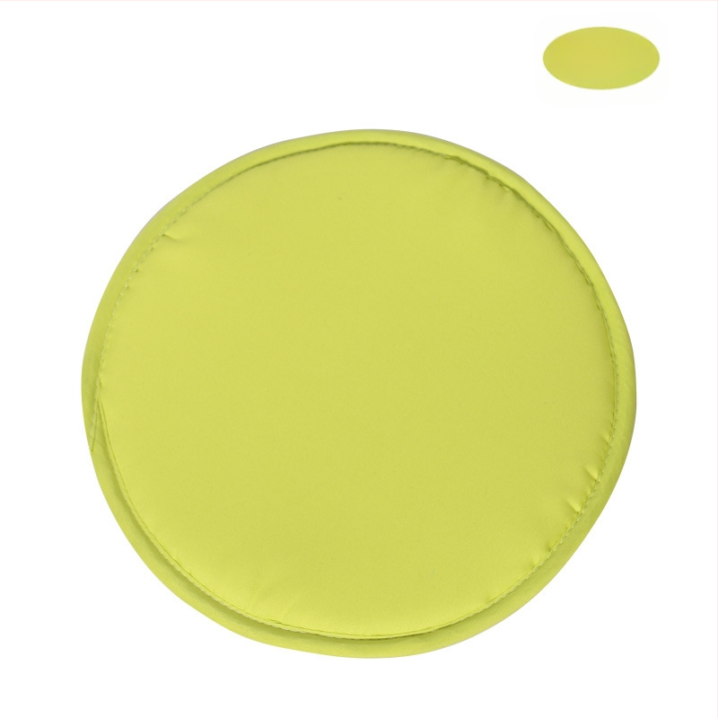 Majapidamises kasutatav lihtne kommivärvi ümmargune 30 cm padi paksendatud käsnaga ümmargune taburetipadi puhtast värvist kangast toolipadja täpphulgimüük