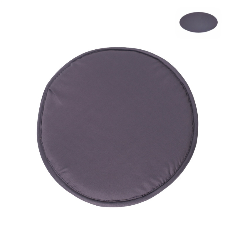 Majapidamises kasutatav lihtne kommivärvi ümmargune 30 cm padi paksendatud käsnaga ümmargune taburetipadi puhtast värvist kangast toolipadja täpphulgimüük