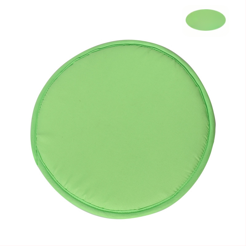 Majapidamises kasutatav lihtne kommivärvi ümmargune 30 cm padi paksendatud käsnaga ümmargune taburetipadi puhtast värvist kangast toolipadja täpphulgimüük