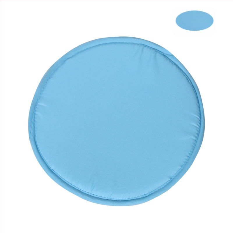 Majapidamises kasutatav lihtne kommivärvi ümmargune 30 cm padi paksendatud käsnaga ümmargune taburetipadi puhtast värvist kangast toolipadja täpphulgimüük