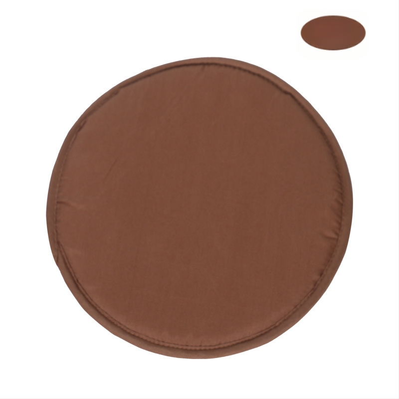 Majapidamises kasutatav lihtne kommivärvi ümmargune 30 cm padi paksendatud käsnaga ümmargune taburetipadi puhtast värvist kangast toolipadja täpphulgimüük