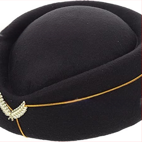 Stjuardessi müts, daamide barett, vastuvõtu etiketi müts, väike trummiorkester, Briti lavaesinemise müts