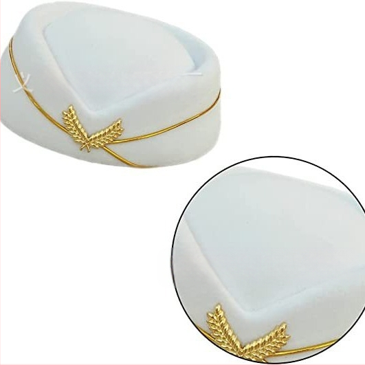 Stjuardessi müts, daamide barett, vastuvõtu etiketi müts, väike trummiorkester, Briti lavaesinemise müts