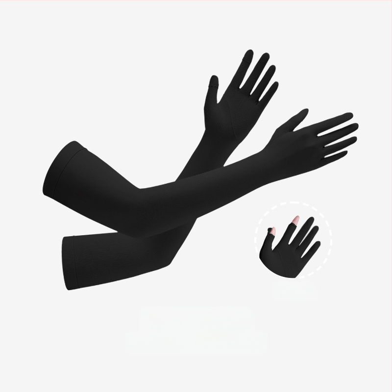 Vasarinės apsauginės rankovės nuo saulės, skirtos lauko dviračių sportui, atsparios UV spinduliams, kvėpuojančios ledo rankovės, prakaitą sugeriančios apsauginės nuo saulės, šilko rankovės rankoms HB16