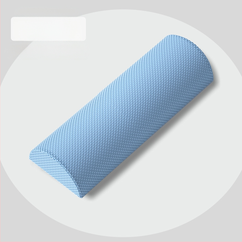 Polkruhový jogový stĺp EVA maskovací poloosový relaxačný stĺp Balančná tyč kosoštvorcový s pohyblivou rádovou čiarkou fitness penová tyč Pilates stĺp