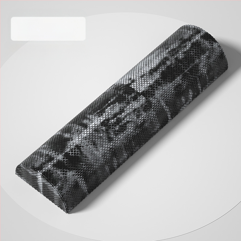 Poolringikujuline joogakolonn EVA kamuflaaž poolteljeline lõõgastuskolonn tasakaalulatt rombikujuline ujukomaga fitnessvahust vars pilatesekolonn