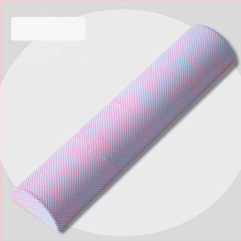 Poolringikujuline joogakolonn EVA kamuflaaž poolteljeline lõõgastuskolonn tasakaalulatt rombikujuline ujukomaga fitnessvahust vars pilatesekolonn