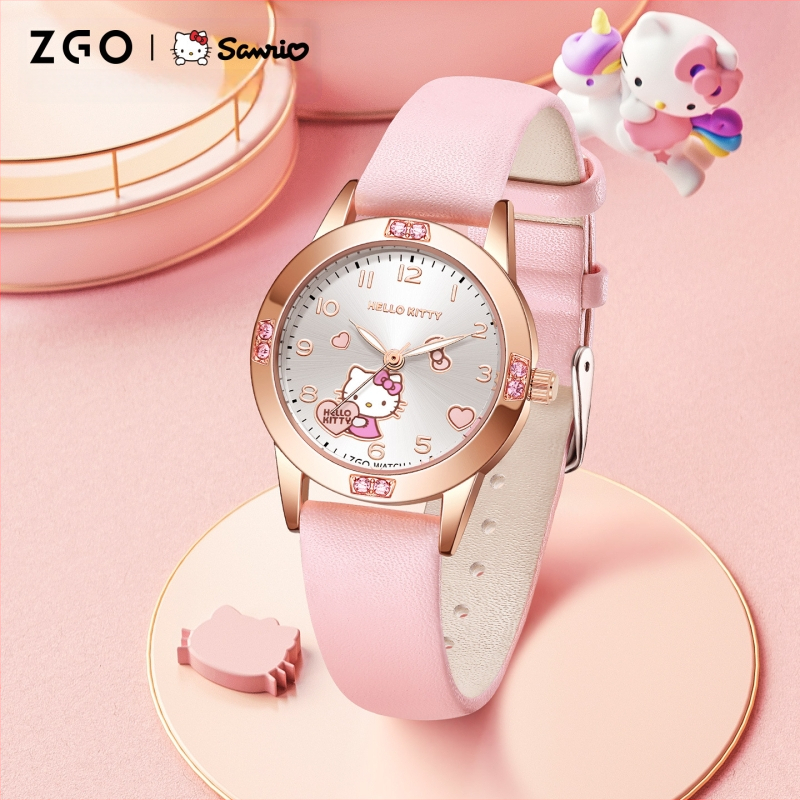 Sanrio Watch 2025 Prekogranični popularni slatki crtani sat za djevojčice iz nižih srednjih škola, modni svjetleći kvarcni sat