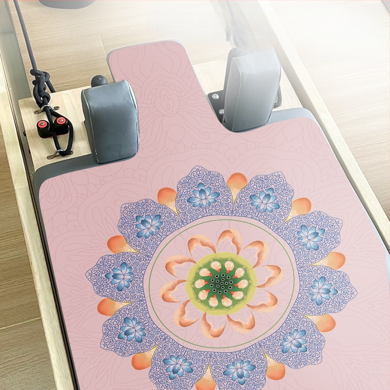 Pilates paklājiņš, saliekams, gumijas, neslīdošs, sieviešu sporta fitnesa paklājiņš, klusa pamatnes gulta, īpašs jogas paklājiņš