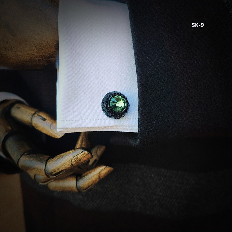 Vyriški prancūziški marškinių sąsagos, dovanų rinkinys, kostiumo aksesuarai, marškinių sagos, formalūs, verslo, universalūs sąsagos, lašo formos