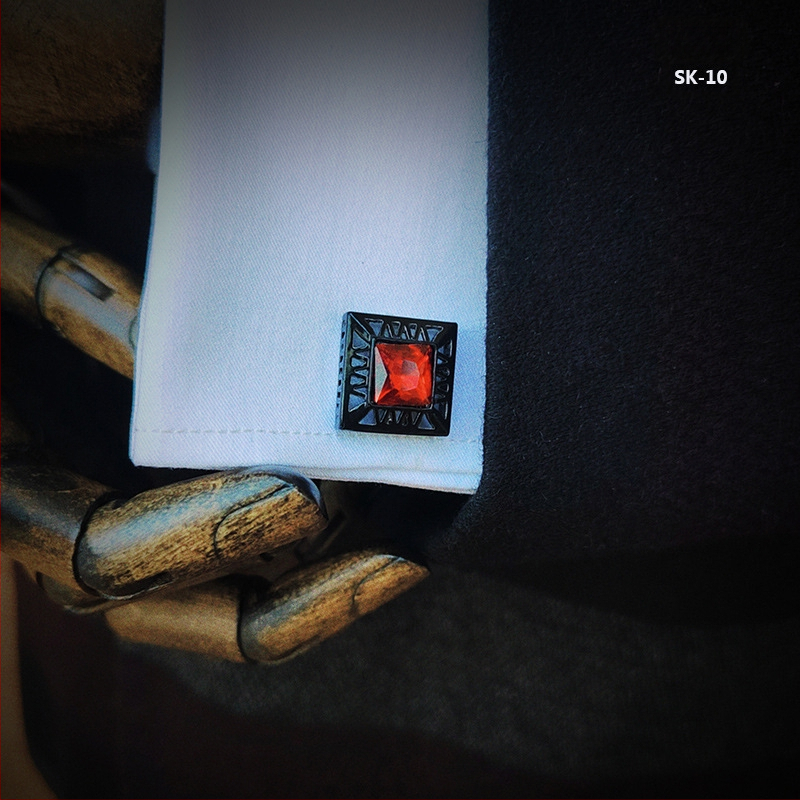 Vyriški prancūziški marškinių sąsagos, dovanų rinkinys, kostiumo aksesuarai, marškinių sagos, formalūs, verslo, universalūs sąsagos, lašo formos