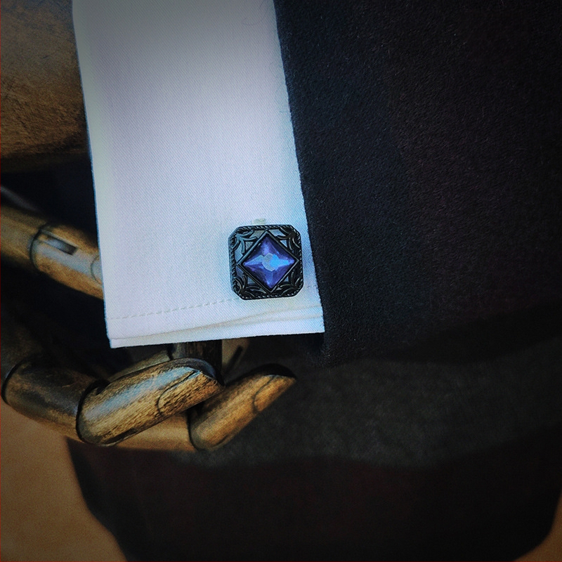 Vyriški prancūziški marškinių sąsagos, dovanų rinkinys, kostiumo aksesuarai, marškinių sagos, formalūs, verslo, universalūs sąsagos, lašo formos