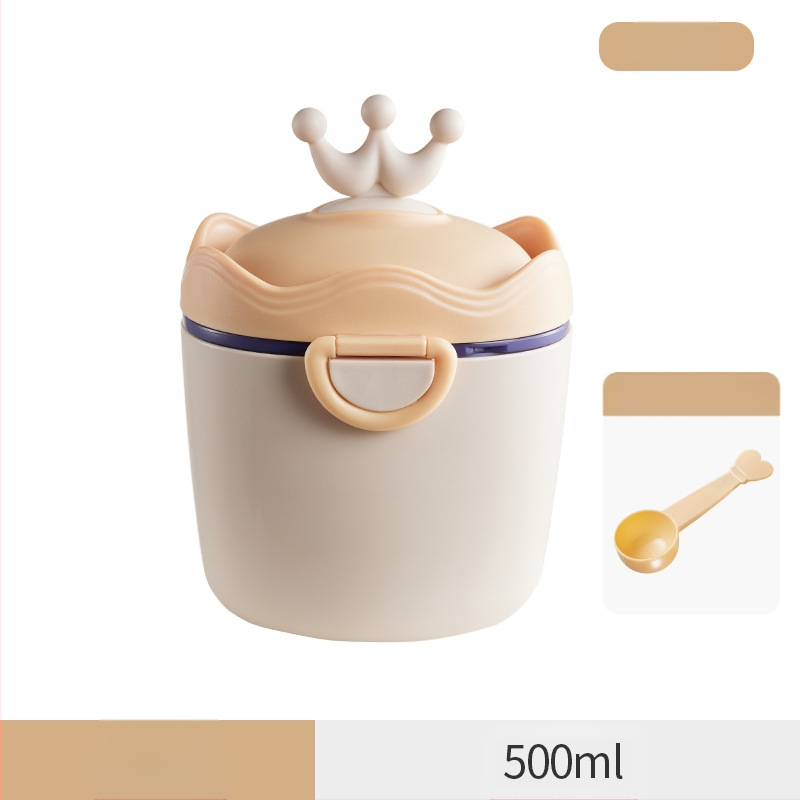 Kūdikių pieno miltelių dėžutė Nešiojama išeinanti sandari drėgmei atspari pakuotė Papildoma maisto dėžutė Ryžių užkandžiai Didelės talpos laikymo indas