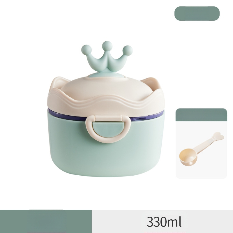 Kūdikių pieno miltelių dėžutė Nešiojama išeinanti sandari drėgmei atspari pakuotė Papildoma maisto dėžutė Ryžių užkandžiai Didelės talpos laikymo indas