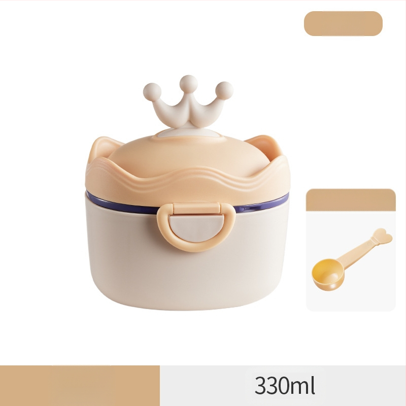 Kūdikių pieno miltelių dėžutė Nešiojama išeinanti sandari drėgmei atspari pakuotė Papildoma maisto dėžutė Ryžių užkandžiai Didelės talpos laikymo indas