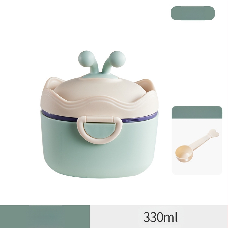 Kūdikių pieno miltelių dėžutė Nešiojama išeinanti sandari drėgmei atspari pakuotė Papildoma maisto dėžutė Ryžių užkandžiai Didelės talpos laikymo indas