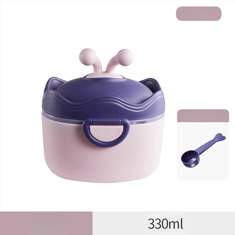 Kūdikių pieno miltelių dėžutė Nešiojama išeinanti sandari drėgmei atspari pakuotė Papildoma maisto dėžutė Ryžių užkandžiai Didelės talpos laikymo indas