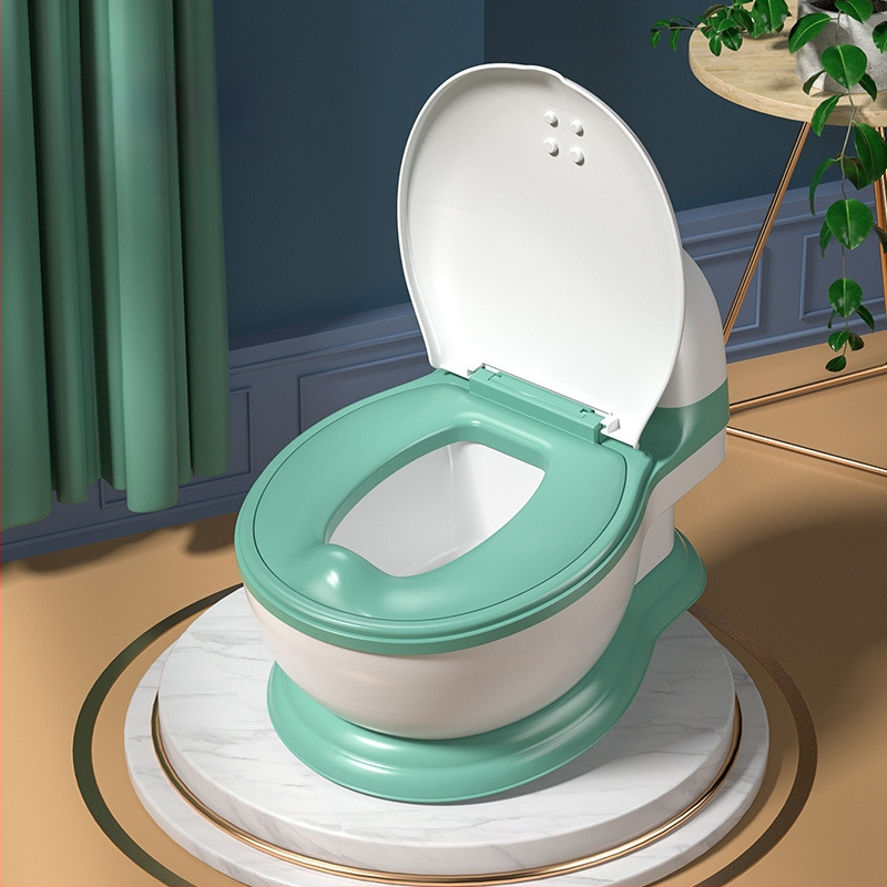 Bērnu podiņš, liels mājsaimniecības bērnu tualete, meitenes tualete, mazulis, bērni, mākslīgais urīns, spainis, zēna urīns