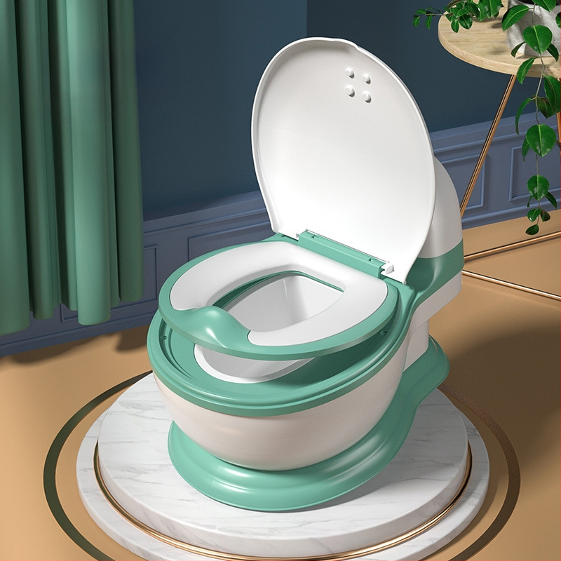 Bērnu podiņš, liels mājsaimniecības bērnu tualete, meitenes tualete, mazulis, bērni, mākslīgais urīns, spainis, zēna urīns