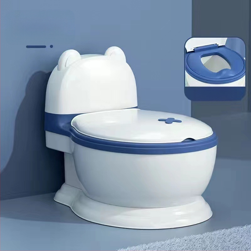 Bērnu podiņš, liels mājsaimniecības bērnu tualete, meitenes tualete, mazulis, bērni, mākslīgais urīns, spainis, zēna urīns