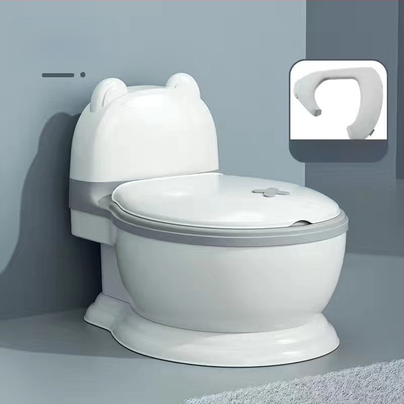 Bērnu podiņš, liels mājsaimniecības bērnu tualete, meitenes tualete, mazulis, bērni, mākslīgais urīns, spainis, zēna urīns