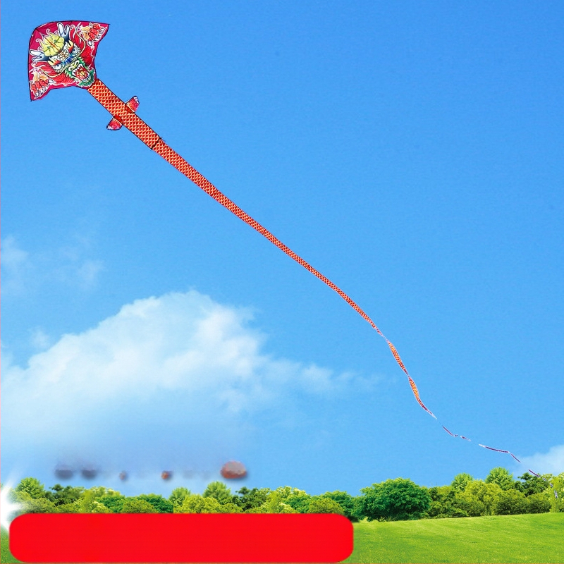 Jauns simtkājis Jinwei Tianlong 11 metri 15 metri 30 metri 50 metri zaļa čūska gara aste liels pūķis vairumtirdzniecība labi mušu ražotāji