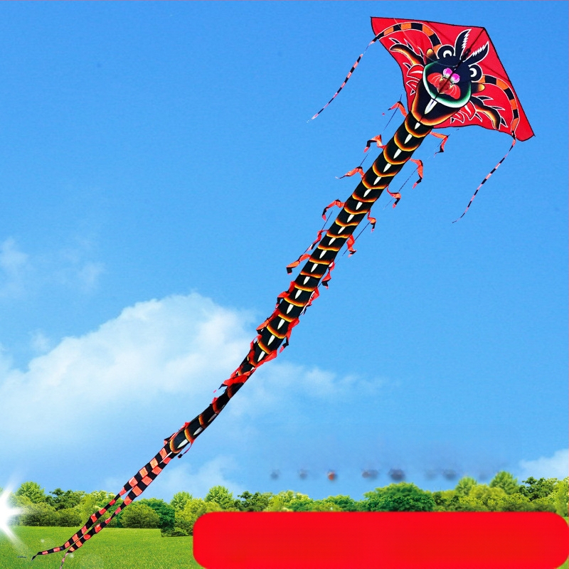 Jauns simtkājis Jinwei Tianlong 11 metri 15 metri 30 metri 50 metri zaļa čūska gara aste liels pūķis vairumtirdzniecība labi mušu ražotāji