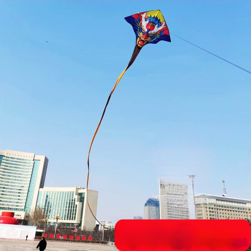 Jauns simtkājis Jinwei Tianlong 11 metri 15 metri 30 metri 50 metri zaļa čūska gara aste liels pūķis vairumtirdzniecība labi mušu ražotāji