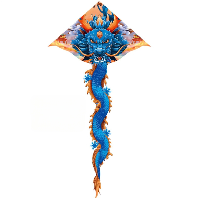 Jauns simtkājis Jinwei Tianlong 11 metri 15 metri 30 metri 50 metri zaļa čūska gara aste liels pūķis vairumtirdzniecība labi mušu ražotāji