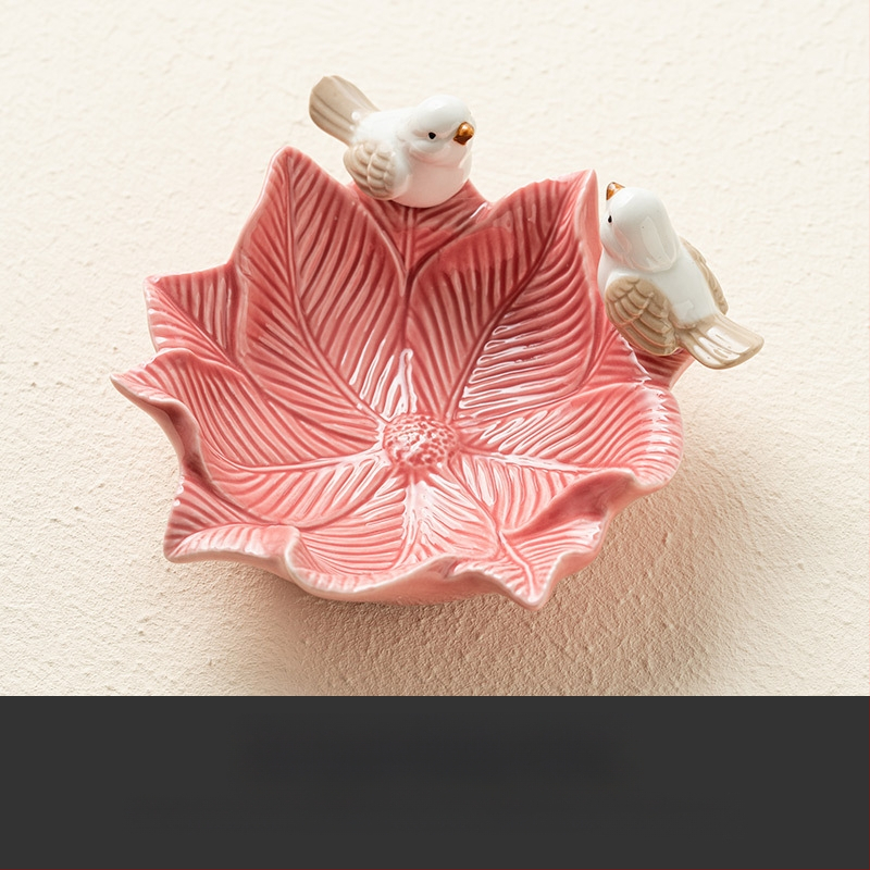 Papuošalų lėkštė, kūrybinga, aukštos klasės, paukštis, miela muilo lėkštė, dietinė sūpuoklinė lėkštė, keraminė laikymo lentynėlė, papuošalų laikymo šviesa, prabangi „Dim Sum“