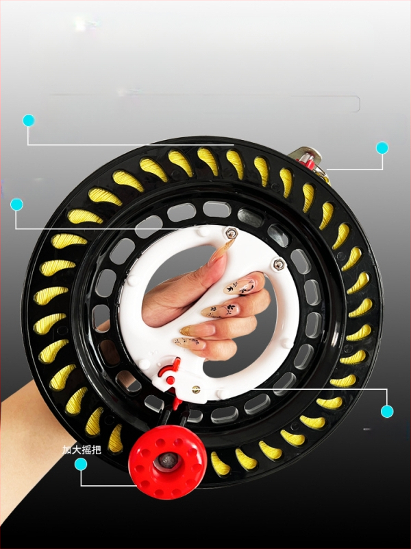 Jauns pūķu līnijas ritenis ar pretgrieziena pašbloķējošu pieaugušo gultni, bērnu lidojošs rokas ritenis, viegli lietojams