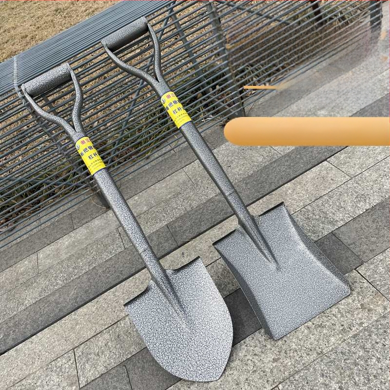 „Viskas viename“ plieninis kastuvas, pastorintas smailus kastuvas, kvadratinis kastuvas, geležinis kastuvas, daržovių sodinimo, žemės ūkio, mangano plieno, mažo dydžio kastuvas sodo įrankiams