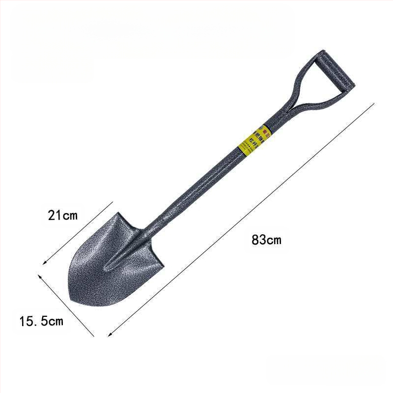 „Viskas viename“ plieninis kastuvas, pastorintas smailus kastuvas, kvadratinis kastuvas, geležinis kastuvas, daržovių sodinimo, žemės ūkio, mangano plieno, mažo dydžio kastuvas sodo įrankiams