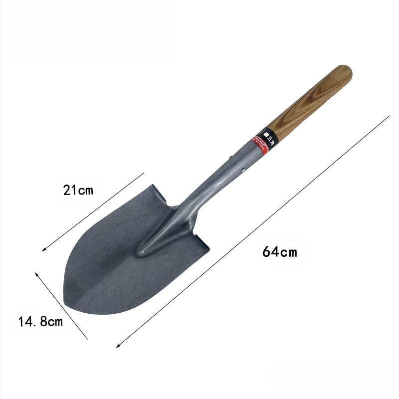 „Viskas viename“ plieninis kastuvas, pastorintas smailus kastuvas, kvadratinis kastuvas, geležinis kastuvas, daržovių sodinimo, žemės ūkio, mangano plieno, mažo dydžio kastuvas sodo įrankiams