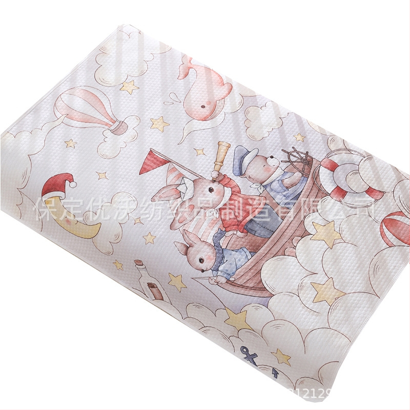 Unikalūs spausdinti naujagimio paklodės, grynos medvilnės lovelės, vandeniui atsparios, skalbiamos, kvėpuojančios, ištisos paklodės, padidintos, sauskelnės