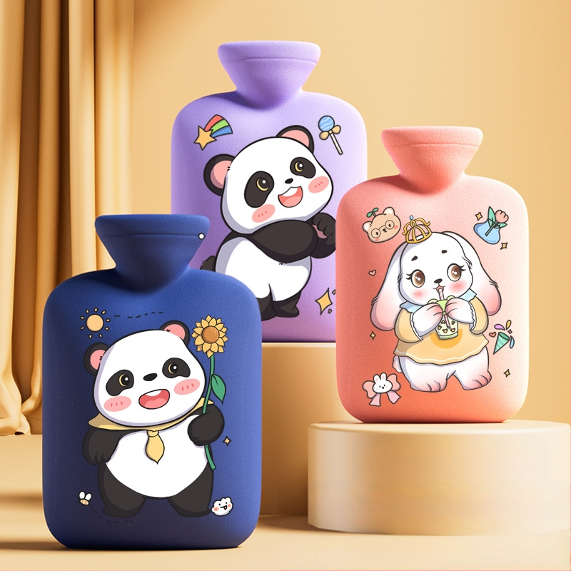 Piiriülese tootja multifilmidest valmistatud kuumaveepudeli täidetavad suured ja väikesed kuumaveekotid naistele kõhu ja käte soojendamiseks Amazonist