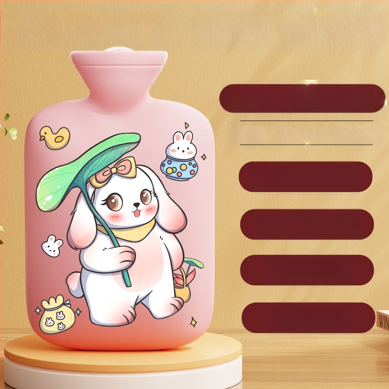 Piiriülese tootja multifilmidest valmistatud kuumaveepudeli täidetavad suured ja väikesed kuumaveekotid naistele kõhu ja käte soojendamiseks Amazonist