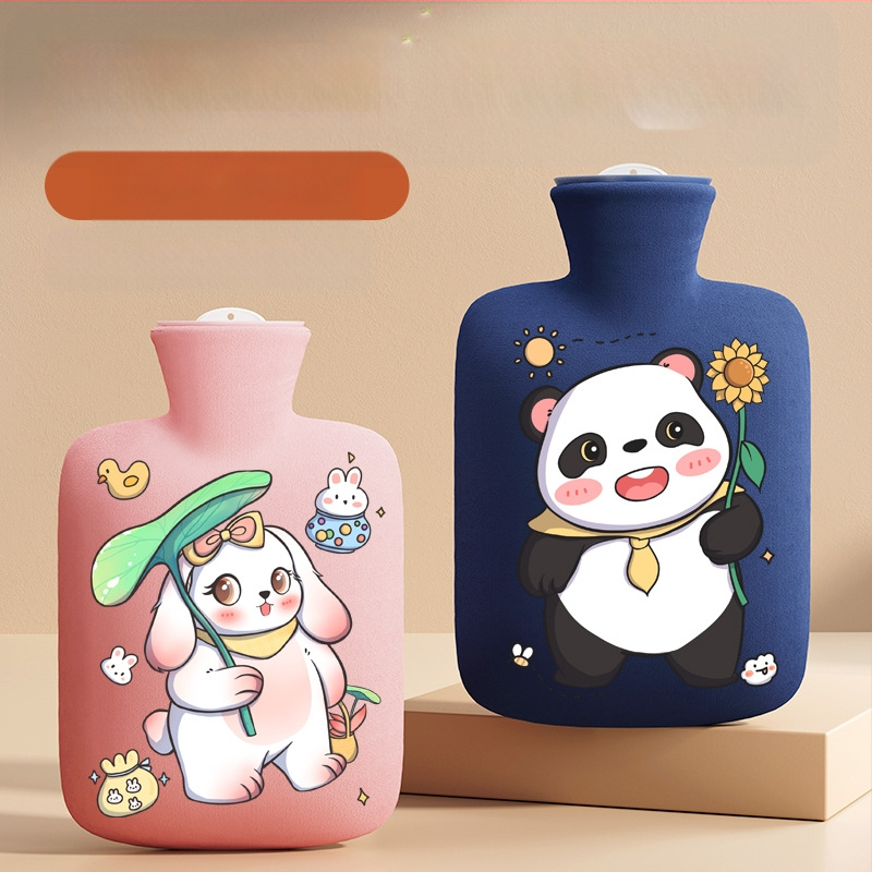 Piiriülese tootja multifilmidest valmistatud kuumaveepudeli täidetavad suured ja väikesed kuumaveekotid naistele kõhu ja käte soojendamiseks Amazonist