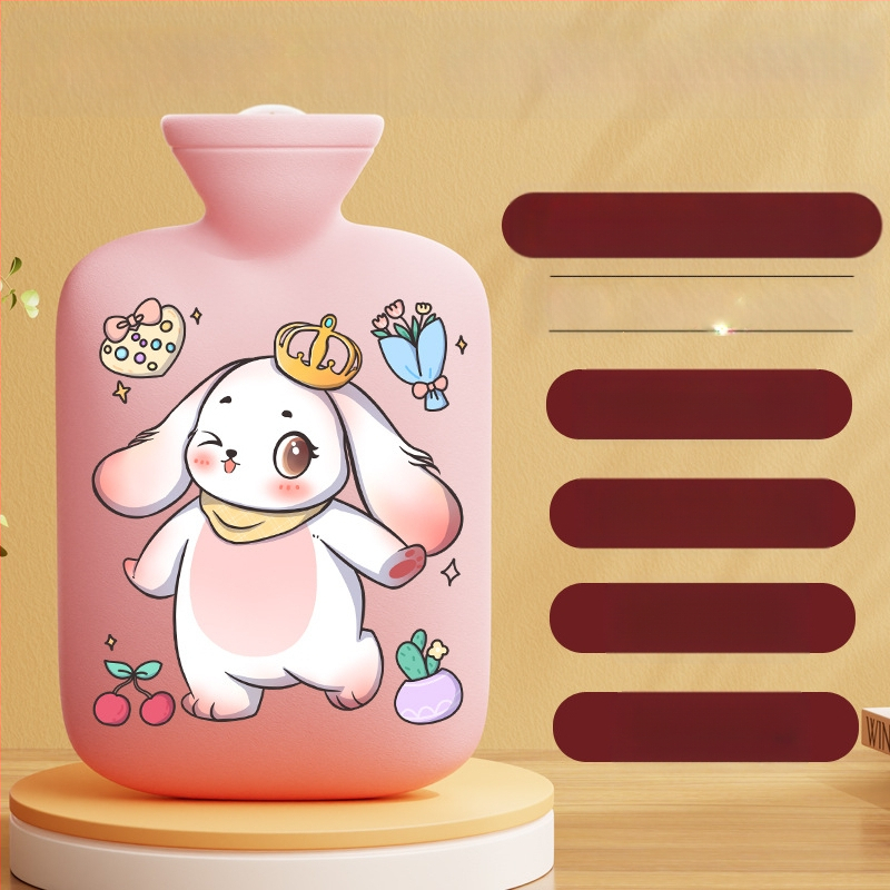 Piiriülese tootja multifilmidest valmistatud kuumaveepudeli täidetavad suured ja väikesed kuumaveekotid naistele kõhu ja käte soojendamiseks Amazonist