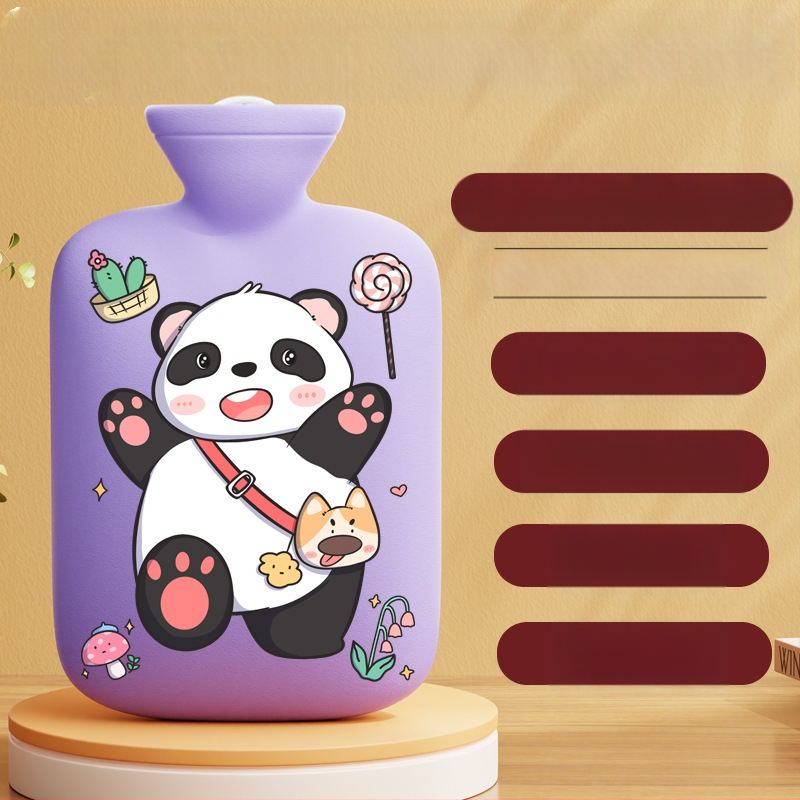 Piiriülese tootja multifilmidest valmistatud kuumaveepudeli täidetavad suured ja väikesed kuumaveekotid naistele kõhu ja käte soojendamiseks Amazonist