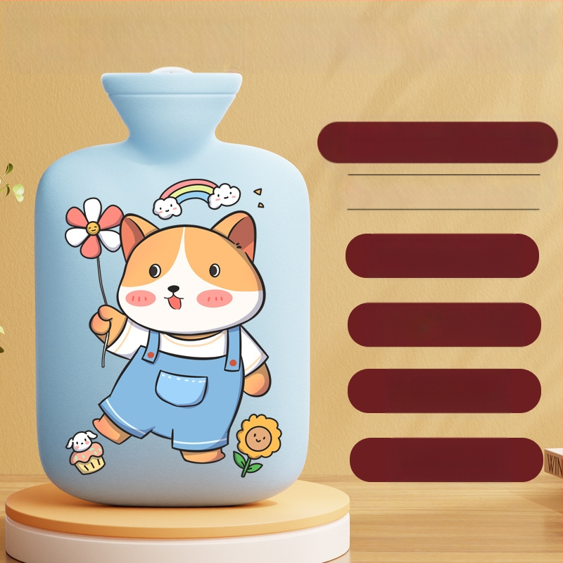 Piiriülese tootja multifilmidest valmistatud kuumaveepudeli täidetavad suured ja väikesed kuumaveekotid naistele kõhu ja käte soojendamiseks Amazonist