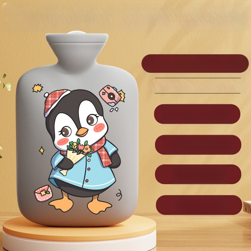 Piiriülese tootja multifilmidest valmistatud kuumaveepudeli täidetavad suured ja väikesed kuumaveekotid naistele kõhu ja käte soojendamiseks Amazonist