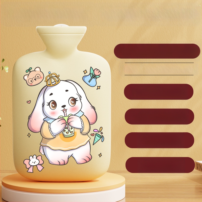 Piiriülese tootja multifilmidest valmistatud kuumaveepudeli täidetavad suured ja väikesed kuumaveekotid naistele kõhu ja käte soojendamiseks Amazonist