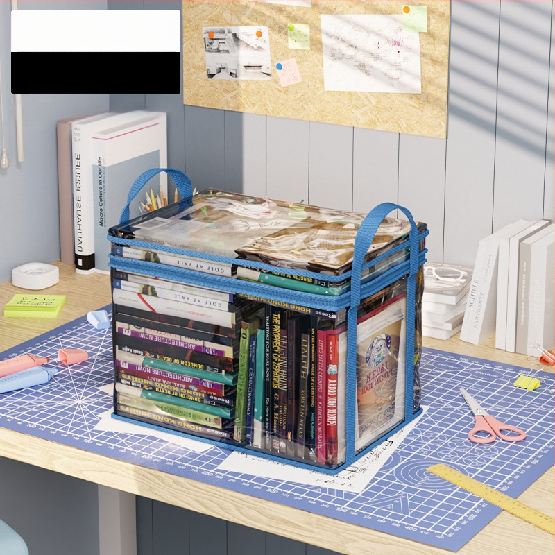 Kokkupandav raamatukast õpilaste ühiselamu klassiruumi raamatute hoiukast läbipaistev veekindel majapidamisraamatute hoiukast