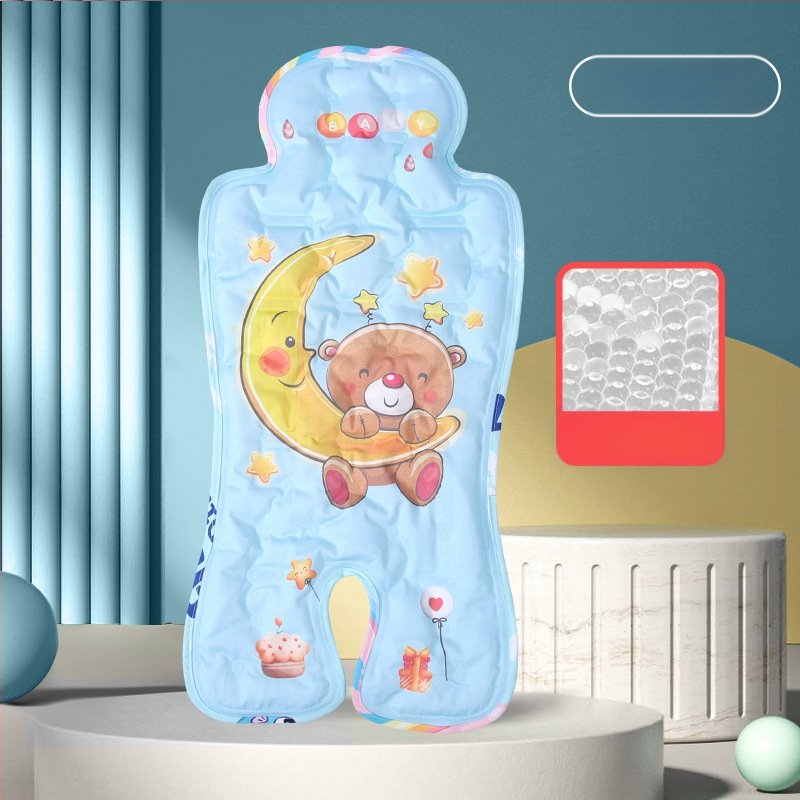 Vasaros valgomojo kėdė, ledo kilimėlis, kūdikio vežimėlis, ledo kilimėlis, gelis, animacinis filmas, vėsus kūdikio pagalvėlė, šaltas kilimėlis, vaikų automobilio kilimėlis, minkštas