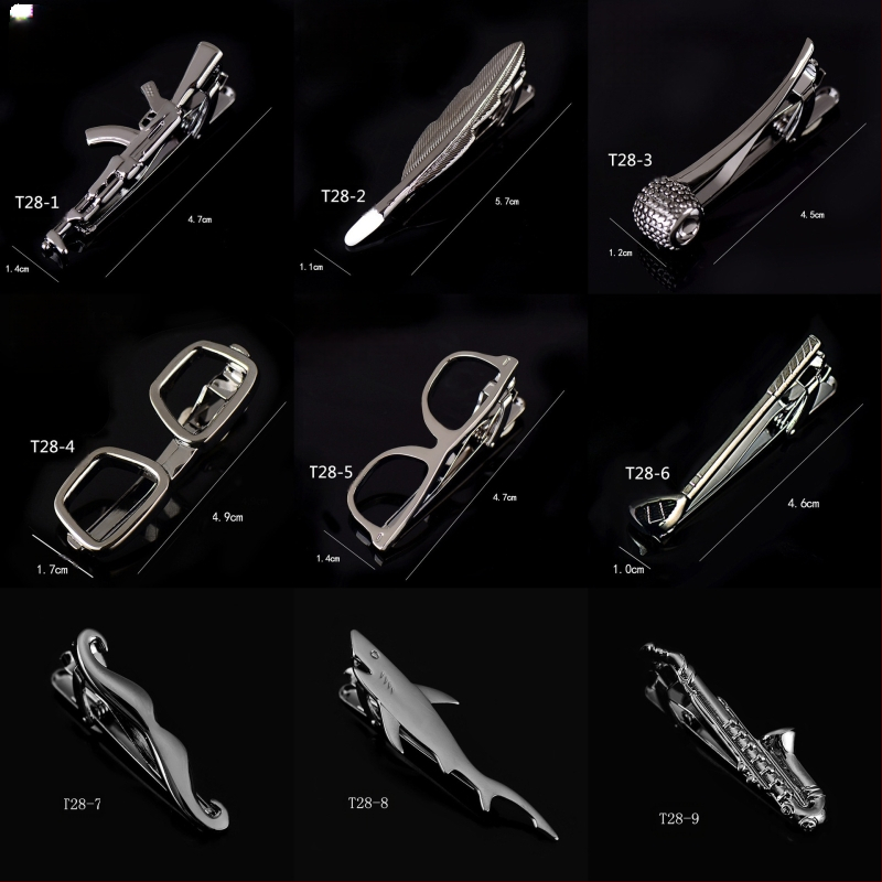 Meeste relvaga must lipsuklamber, äriprillidega, torukujuline ankur, Korea stiilis turvaline vasklipsuklamber