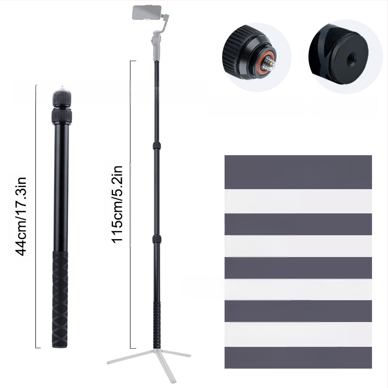 „Feiyu“ prailginimo strypas „Dajiang Vast“ mobiliojo telefono stabilizatorius universalus asmenukių lazdas sportinė kamera „gopro13“ delninis strypas