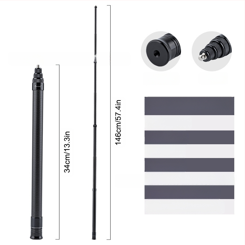 „Feiyu“ prailginimo strypas „Dajiang Vast“ mobiliojo telefono stabilizatorius universalus asmenukių lazdas sportinė kamera „gopro13“ delninis strypas