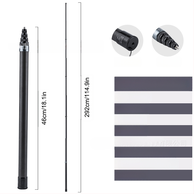 „Feiyu“ prailginimo strypas „Dajiang Vast“ mobiliojo telefono stabilizatorius universalus asmenukių lazdas sportinė kamera „gopro13“ delninis strypas